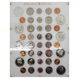 United States Proof Set collection from 1965-1972,