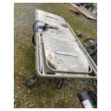 Autopsy table, very heavy duty, weighs over 100 po