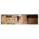 Variety of lighting fixtures, many new in box shel