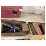 Lot with a variety of specialty drill bits includi