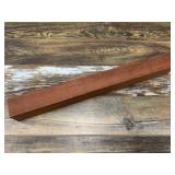 Bloodwood board  24.5" x 2.5" x 2.5"