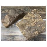 2 Large burl chunks