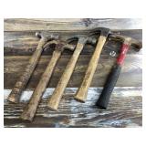 Assorted hammers