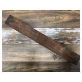 Bocote plank 24" x 3" x 3"