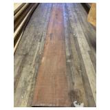 Purple heart plank, 85" x 8" x 1" med finish