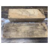 2 Very light weight wood blocks, 19" x 6" x 4"