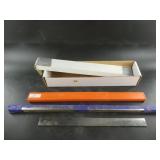 Variety of wood planer blades, various sizes NO SH