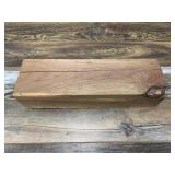 Black walnut block 17" x 5" x 4" with significant