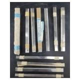 Variety of wood planer blades, various sizes NO SH