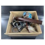 Misc. tool lot with biscuits, etc. NO SHIPPING