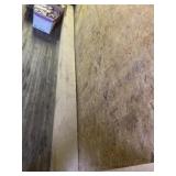 Enormous wood beam, likely spruce, 126"  x 8" x 8"