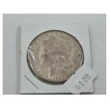 1921 D Morgan silver dollar