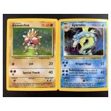 Two 1999 Vintage Pokemon Holographic Cards. Includ