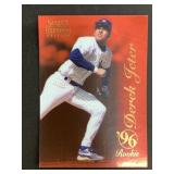 1996 Derek Jeter Select Certified Red Baseball Car