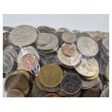 Lot of assorted foreign coins