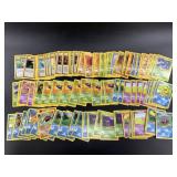 Large lot of 1999 Vintage Fossil Pokemon cards. At