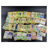 Large lot of 1999 Vintage Jungle Pokemon cards. At