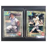 Lot of two Vintage 1995 Frank Robinson and Yogi Be
