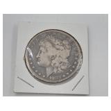 1883 S Morgan silver dollar