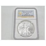 2014 (W) silver eagle MS70 NGC