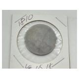 1810 US Large cent grades around a P03