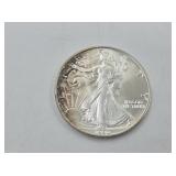 1990 Silver eagle unc.