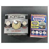 Lot of two autographed baseballs. Including Tony L