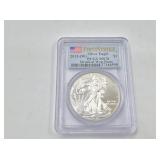 2013 (W) Silver eagle, First Strike, MS70 by PCGS