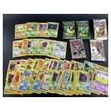 Lot of 1999 Vintage Pokemon cards. Contains conten