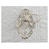 24kt Gold-plated and Austrian crystal Nativity ang