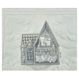 24kt Gold-plated and crystal church