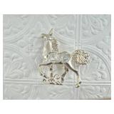 24kt Gold-plated and Austrian crystal unicorn
