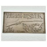 Cast iron contemporary Winchester sign