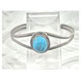 Lovely antique Navajo and Turquoise youth bracelet