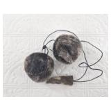 Seal skin Native Alaskan yo yo in very good condit