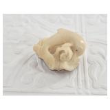 Beautiful vegetable ivory (Tagua nut) carving of a