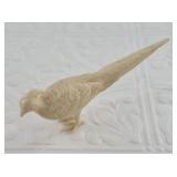 1930s Japanese figurine of a pheasant made from ea