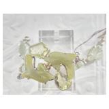 Sterling silver and assorted stone bracelet