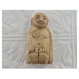 Antique Japanese? Buddha carving made from antler