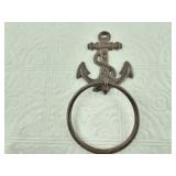 Cast iron towel hook