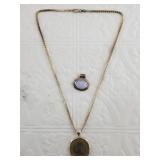 2 Sterling silver necklaces