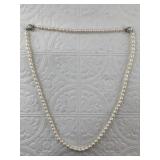 Freshwater pearl necklace and bracelets set