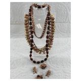 Unique metallic fashion jewelry