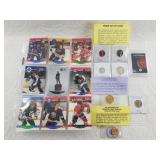 Mixed proof US coinage and meteorite and some Spor