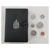 1977 Canadian proof set with corresponding unc. Co