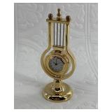 Desktop clock in shape of a heart 4" tall