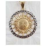 14kt Gold necklace, total weight is 2.88 grams