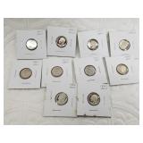 Lot of 10 San Francisco Mint Proof US clad dimes
