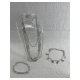 Variety of fashion jewelry