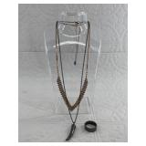 Variety of fashion jewelry